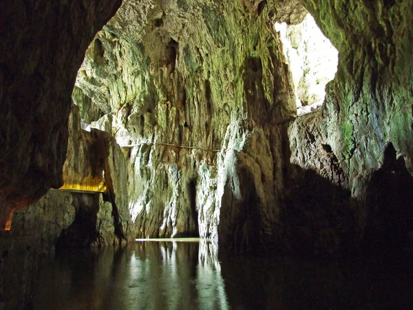 Skocjan Caves Park Unesco World Heritage Park Skocjanske Jame Дивака — стоковое фото