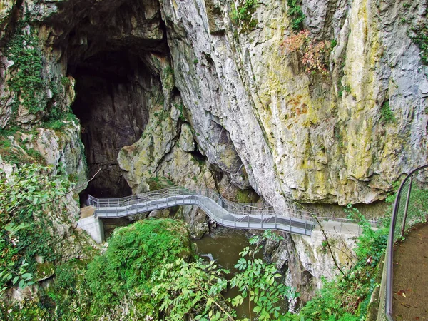 Skocjan Caves Park Παγκόσμια Κληρονομιά Της Unesco Park Skocjanske Jame — Φωτογραφία Αρχείου