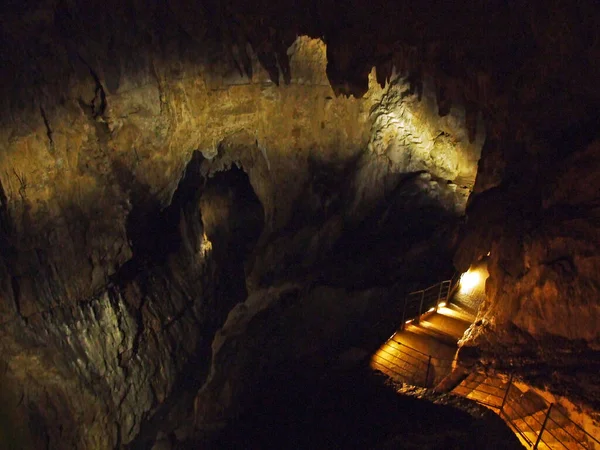 Skocjan Caves Park Unesco World Heritage Park Skocjanske Jame Divaca — стокове фото