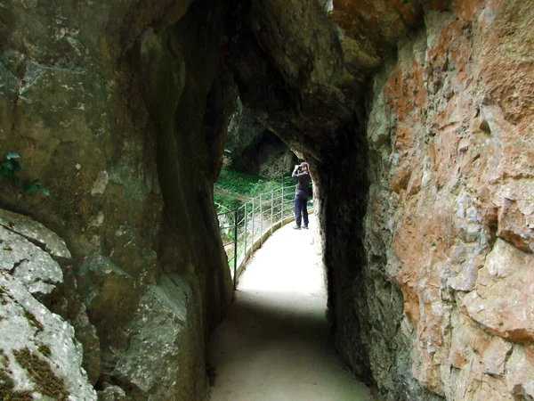 Skocjan Caves Park Παγκόσμια Κληρονομιά Της Unesco Park Skocjanske Jame — Φωτογραφία Αρχείου