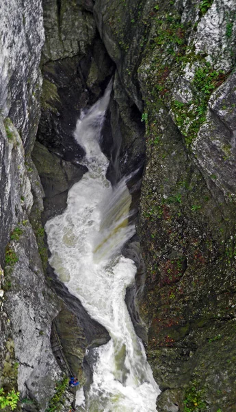 Canyon Gorge River Rak Skocjan Caves Park Unesco World Heritage — Stock Photo, Image