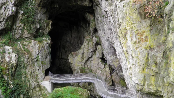 Skocjan洞穴公园 教科文组织世界遗产 或公园Kocjanske Jame Divaca 斯洛文尼亚 — 图库照片