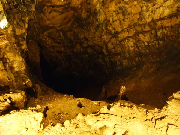 Upper Baracs Cave Gornja Baraceva Spilja Significant Landscape Barac Caves — Stock Photo, Image