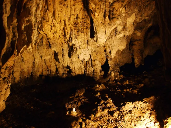 Cueva Del Alto Barac Gornja Baraceva Spilja Paisaje Significativo Cuevas — Foto de Stock