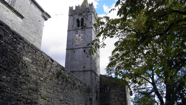 Iglesia Parroquial Santísima Virgen Hum Croacia Zupna Crkva Uznesenja Blazene — Foto de Stock