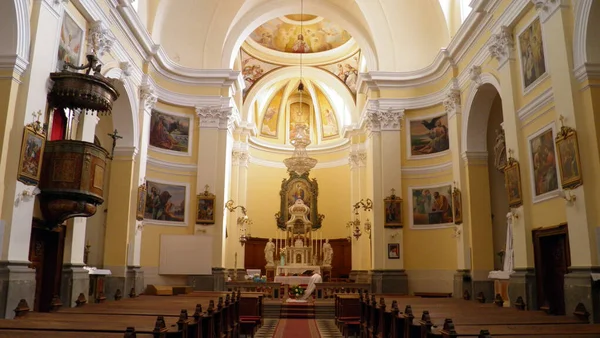 Igreja Paroquial Virgem Santa Buzet Croácia Zupna Crkva Uznesenja Blazene — Fotografia de Stock