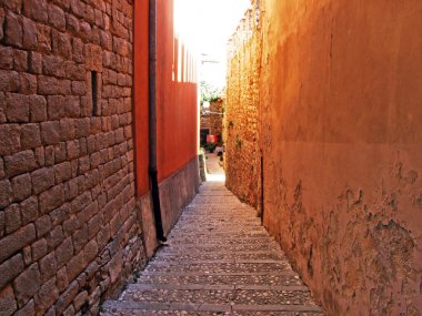 Labin, Hırvatistan (Stara gradska jezgra sa tradicijskom arhitekturom i kulturno-povijesnim znamenitostima grada Labina - Istra, Hrvatska)