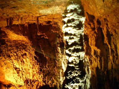 Grotta Baredine veya Baredine mağarası (Hohle Grotta Baredine), Nova Vas - Istria, Hırvatistan (Jama Baredine ili Spilja Baredine, Nova Vas - Istra, Hrvatska) oder Hoehle auf dem Brachfeld