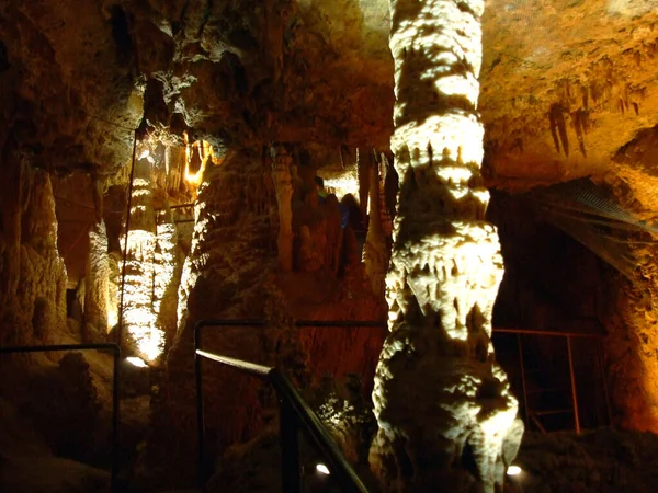 Grotta Baredine或Baredine山洞 Hohle Grotta Baredine Nova Vas Istria Croatia Jama — 图库照片