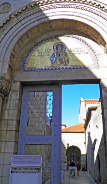 Kültür Anıtı Euphrasian Basilica, Porec - Istria, Hırvatistan (Kulturni spomenik Eufrazijeva bazilika ili ranokrscanska crkva Eufrazijana, Porec - Istra, Hrvatska) - UNESCO Mirası