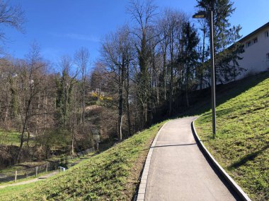 Zürih Gölü (Zürih veya Zuerichsee), Erlenbach - Zürih veya Zuerich Kantonu, İsviçre