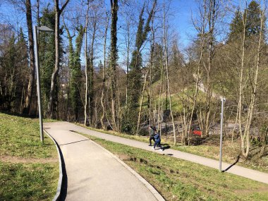 Zürih Gölü (Zürih veya Zuerichsee), Erlenbach - Zürih veya Zuerich Kantonu, İsviçre