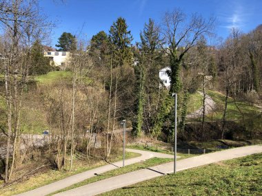 Zürih Gölü (Zürih veya Zuerichsee), Erlenbach - Zürih veya Zuerich Kantonu, İsviçre