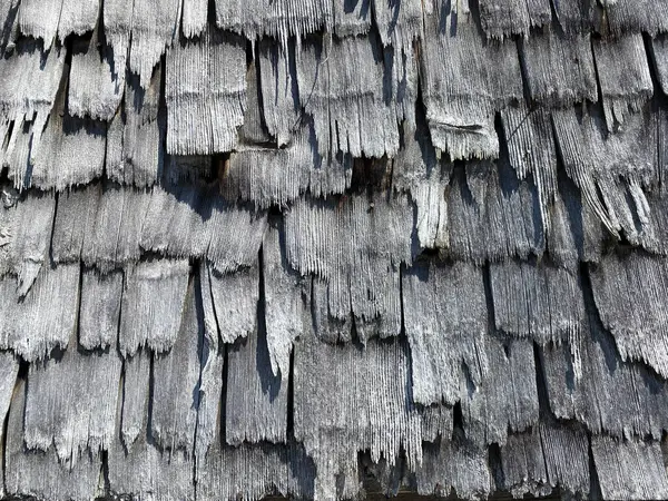 Painéis Madeira Textura Prancha Uma Antiga Fazenda Nos Alpes Einsiedeln — Fotografia de Stock