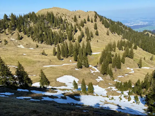 Montagne Alpine Raegeflueeli Oder Ragenflueli Regenflueli Eigental Valley Eigenthal Canton — Photo