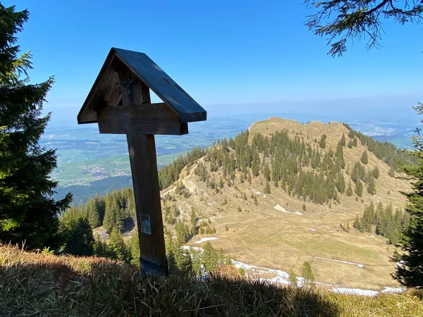 Collina Alpina Studberg Sulla Valle Dell Eigental Eigenthal Canton Lucerna — Foto Stock