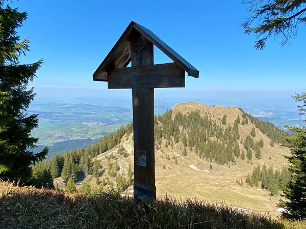 アルパイン山の丘Studberg Eigental Valley Eigenthal カントン ルツェルン スイス カントン ルツェルン スイス — ストック写真