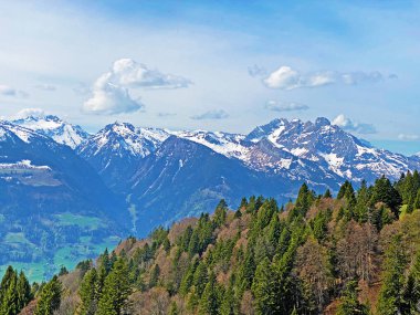 Walenstadtberg - İsviçre 'nin St. Gallen Kanton Kantonu (Kanton St. Gallen, Schweiz)