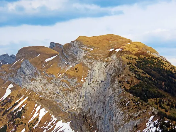 Pico Alpino Tomlishorn Cordillera Suiza Pilatus Los Alpes Emmentales Alpnach —  Fotos de Stock