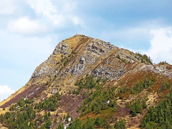 Pico Alpino Staefeliflue Stafeliflue Cordillera Suiza Pilatus Los Alpes Emmentales — Foto de Stock