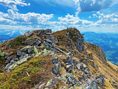 İsviçre 'nin Pilatus sıradağlarında ve Emmental Alplerde, Alpnach - Obwalden Kantonu, İsviçre (Kanton Obwalden, Schweiz)
