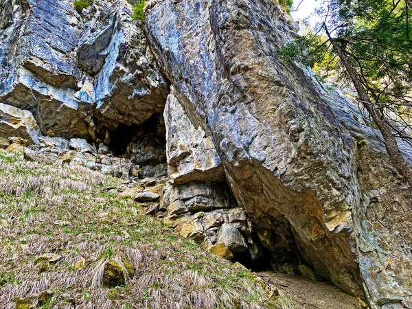 Rocks Stones Swiss Mountain Range Pilatus Emmental Alps Alpnach Canton — Photo
