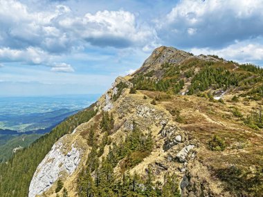 İsviçre 'nin Pilatus ve Emmental Alpler, Alpnach - İsviçre' nin Obwalden Kantonu 'nda (Kanton Obwalden, Schweiz)