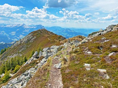 İsviçre 'nin Pilatus ve Emmental Alpler, Alpnach - İsviçre' nin Obwalden Kantonu 'nda (Kanton Obwalden, Schweiz)