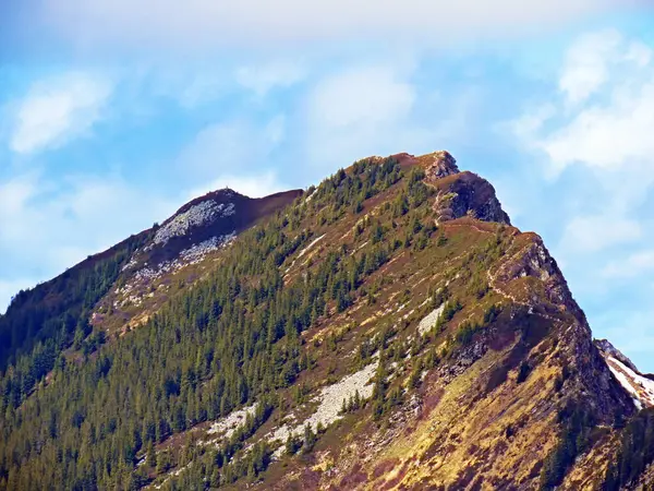 Cima Alpina Dello Staefeliflue Stafeliflue Nella Catena Montuosa Svizzera Del — Foto Stock