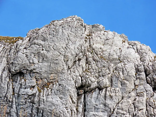 Rocks Stones Swiss Mountain Range Pilatus Emmental Alps Alpnach Canton — Photo