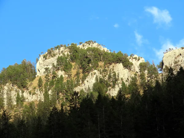 Alpine Peak Musflue Swiss Mountain Range Pilatus Emmental Alps Alpnach — Stock Photo, Image