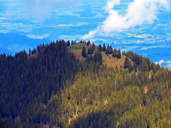 Colline Alpine Ochs Sur Vallée Eigental Dans Les Alpes Emmental — Photo