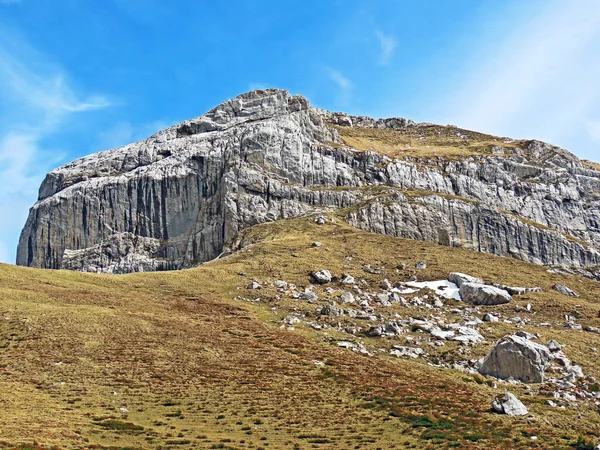 Alpentop Van Matthorn Zwitserse Bergketen Pilatus Emmentale Alpen Alpnach Kanton — Stockfoto