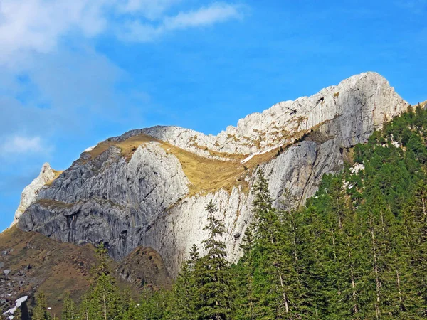 Matthorn Alpesi Csúcsa Svájci Pilatus Hegyláncban Emmental Alpokban Alpnach Obwalden — Stock Fotó