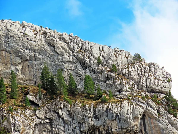 Pic Alpin Ruessiflue Dans Chaîne Montagnes Suisse Pilatus Dans Les — Photo