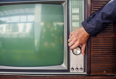 el anahtarı retro TV