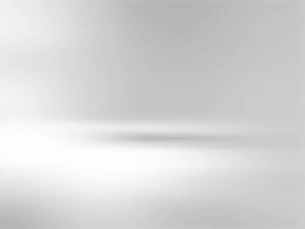 Gray background gradient - soft blurred subtle horizon — Stock Vector