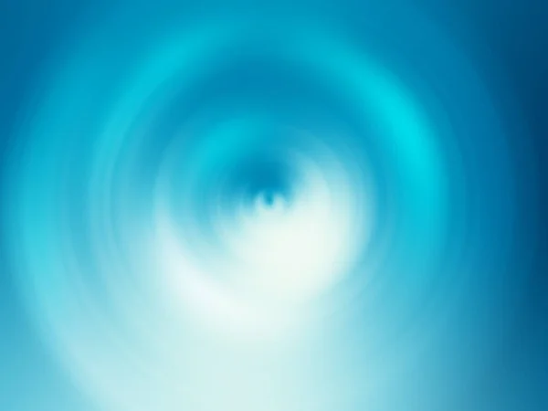 Fondo de giro azul abstracto con círculos borrosos y brillo blanco — Foto de Stock