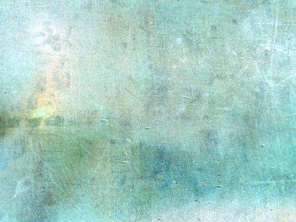 Azul verde fundo textura grunge - design de pintura digital abstrata — Fotografia de Stock