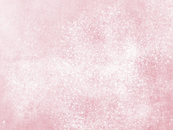 Fond rose pastel scintillant avec une lumière douce paillettes — Photo