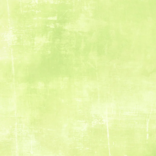 柔和的绿色水彩背景-抽象春天纹理 — 图库照片