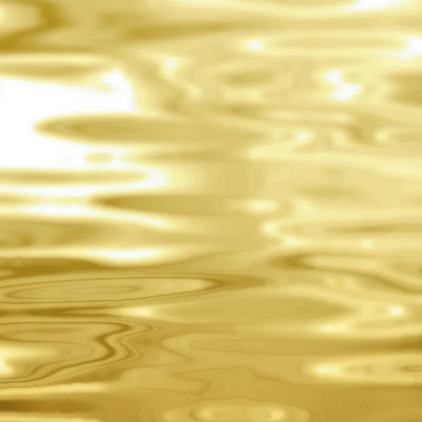 Gold Wasser Hintergrund - abstrakte Luxus-Konzept — Stockfoto