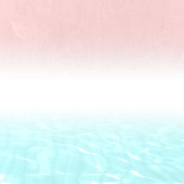 Pastel watercolor background with blue white pink gradient