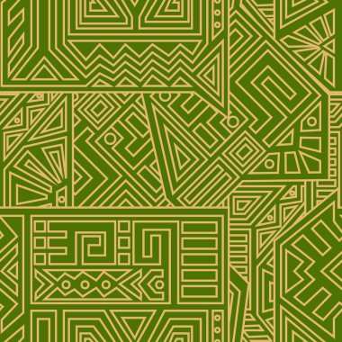 Aztek vektör Seamless Modeli