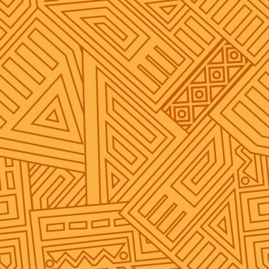 Aztek vektör Seamless Modeli