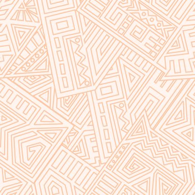 Aztek vektör Seamless Modeli