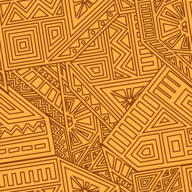 Aztek vektör Seamless Modeli
