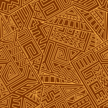 Aztek vektör Seamless Modeli