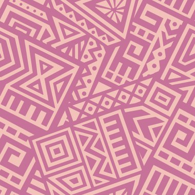 Aztek vektör Seamless Modeli