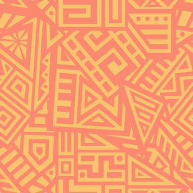 Aztek vektör Seamless Modeli